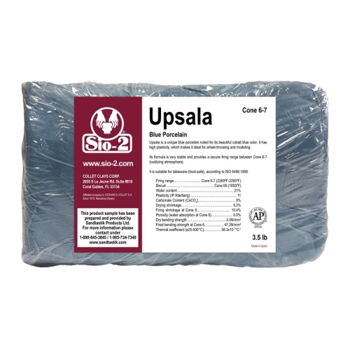 SIO-2® UPSALA - Blue Porcelain, 3.5 lb Sample